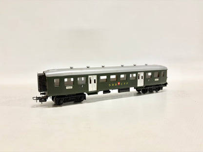 Märklin 4017 4035 4038 3x SBB Leichtschnellzugwagen Personenwagne SBB AC H0