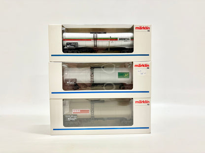 Märklin 4753 4754 4758 Kesselwagen DB AC H0
