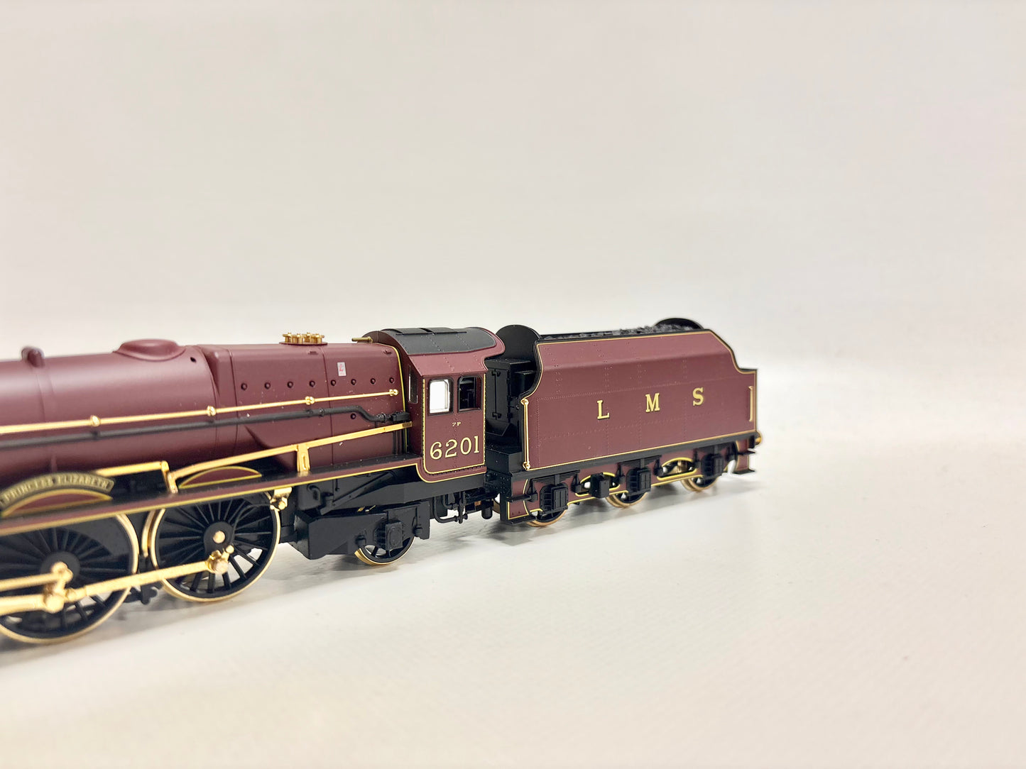 Hornby 18 Karat Gold Princess Elizabeth 6201 LMS DC H0