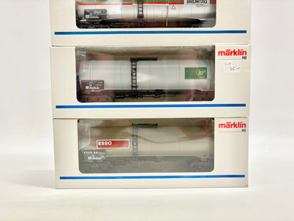 Märklin 4753 4754 4758 Kesselwagen DB AC H0