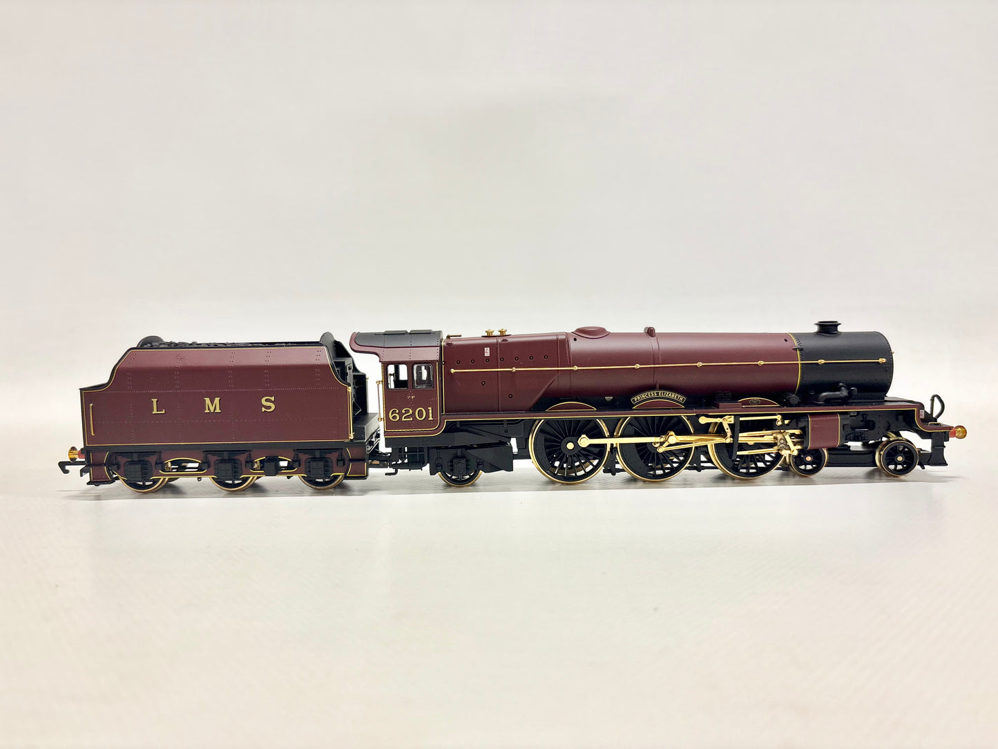 Hornby 18 Karat Gold Princess Elizabeth 6201 LMS DC H0