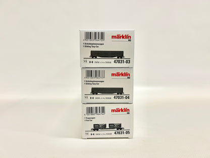Märklin 47031 3x Güterwagen Konvolut H0