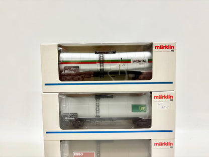 Märklin 4753 4754 4758 Kesselwagen DB AC H0
