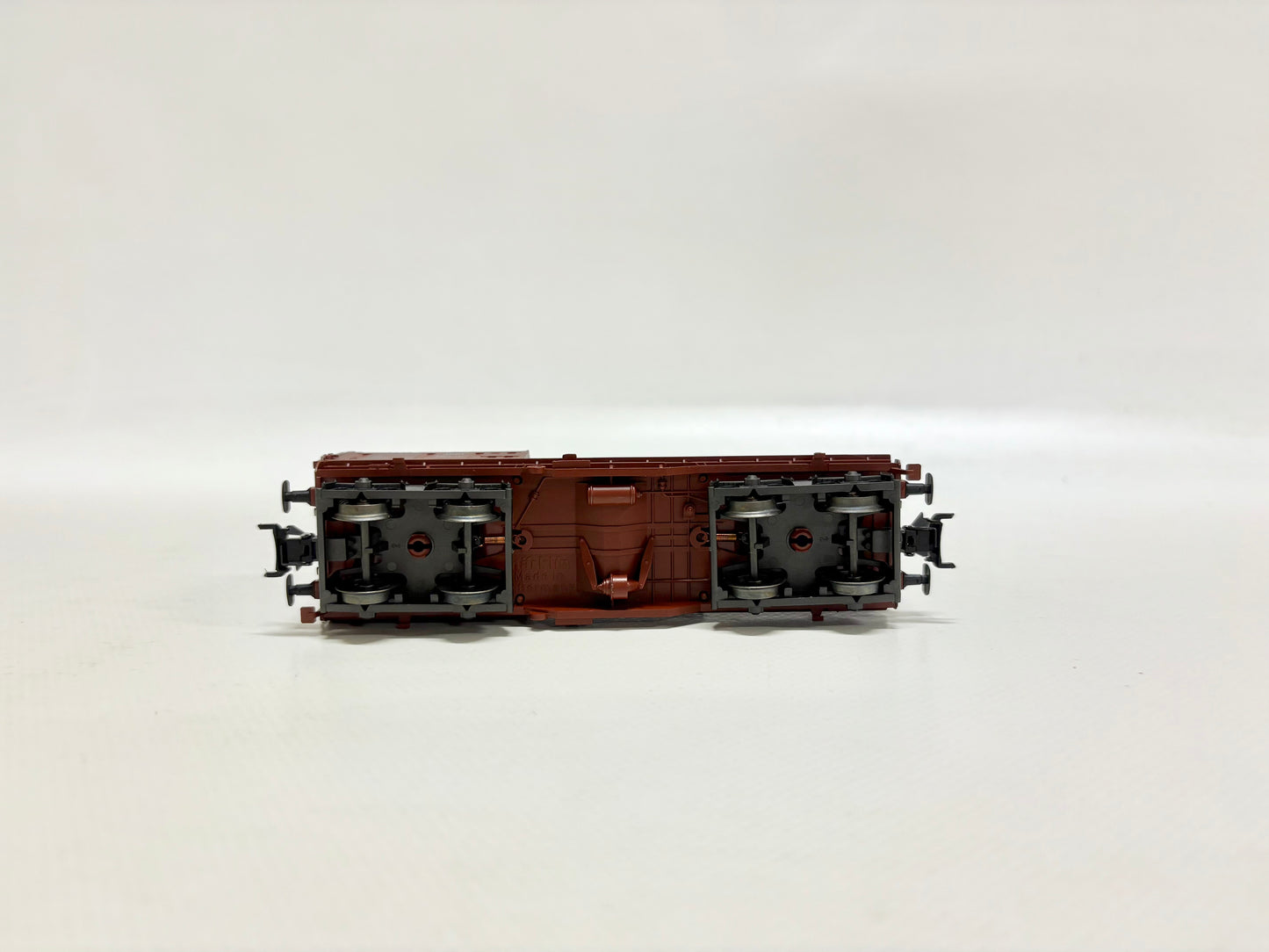Märklin 4693 Teleskophaubenwagen mit Stahlrollen DB AC H0