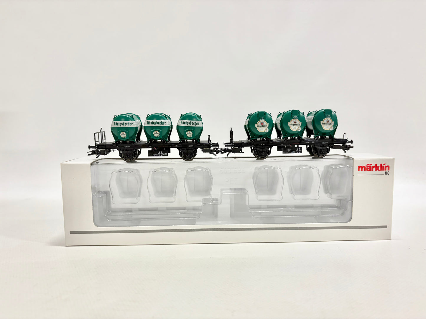 Märklin 48944 Behältertragwagen "Königsbacher" DB AC H0