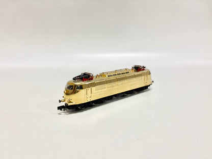 Arnold E-Lok Br 103 *Standmodell* vergoldet DB SpurN