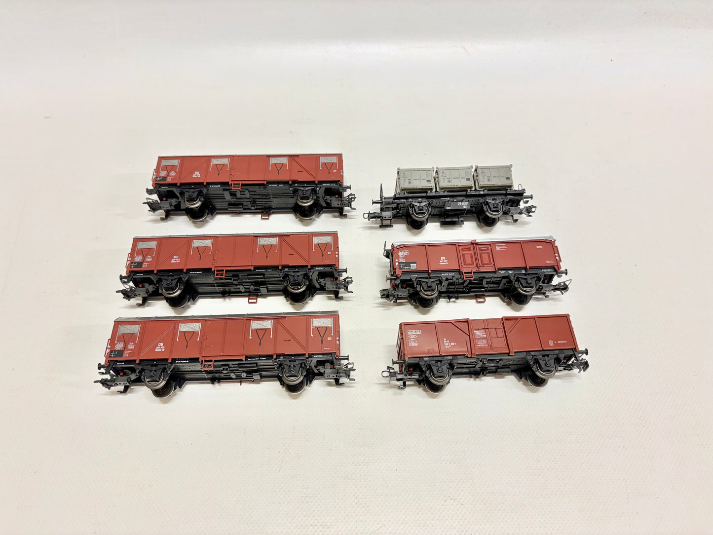 Märklin 6x Güterwagen Konvolut DB AC H0