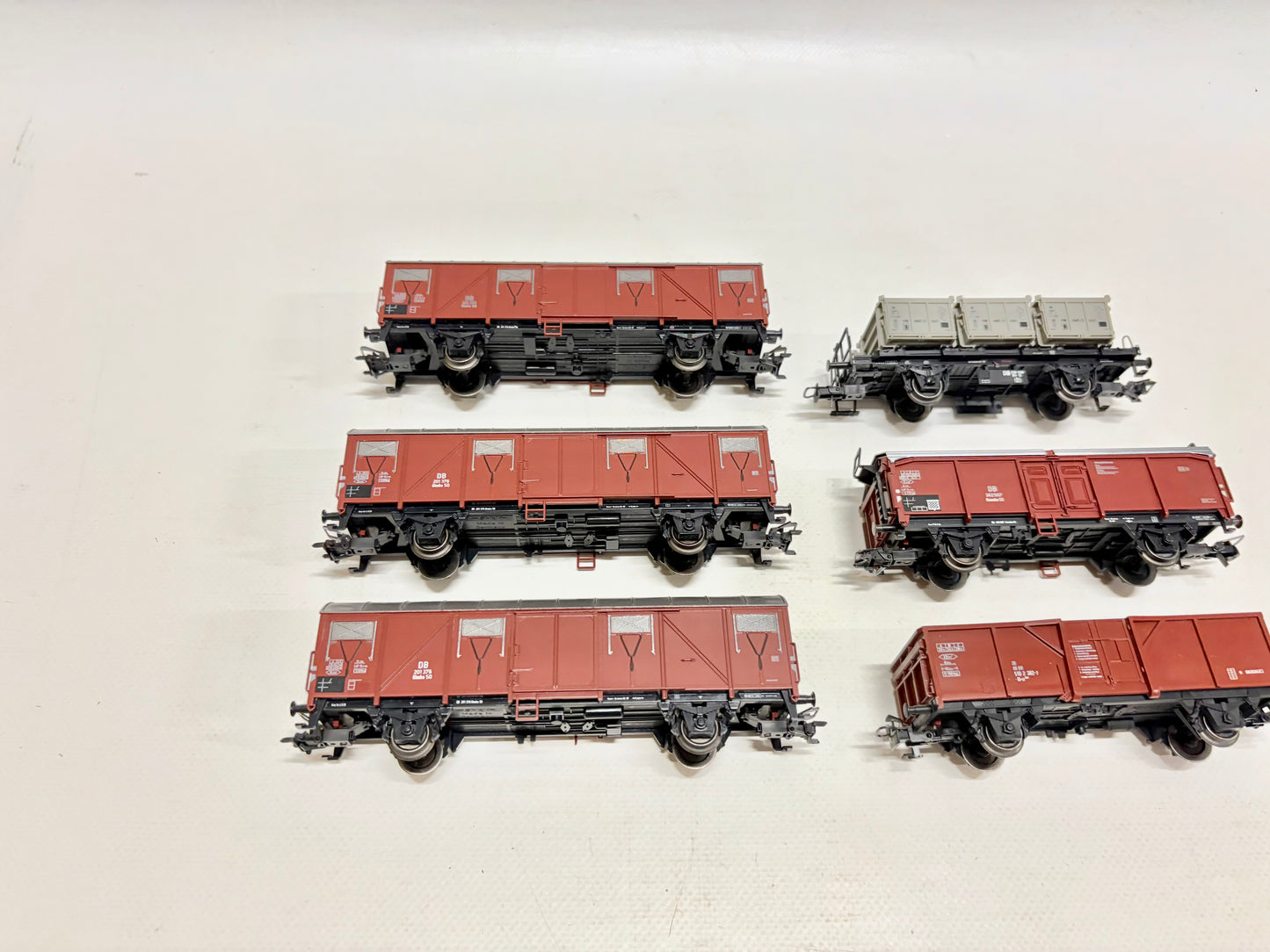 Märklin 6x Güterwagen Konvolut DB AC H0