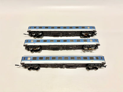 Märklin 3x InterRegio Personenwagen mit Innenbeleuchtung DB AC H0