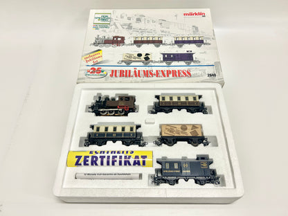 Märklin 2840 Zugpackung "Jubiläums-Set Spielzeug-Ring" AC H0