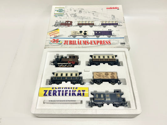 Märklin 2840 Zugpackung "Jubiläums-Set Spielzeug-Ring" AC H0