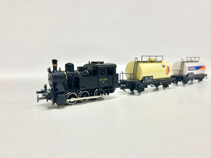 Märklin 2844 Messepackung mit Dampflok BR500F + 2 x Kesselwagen DSB AC H0
