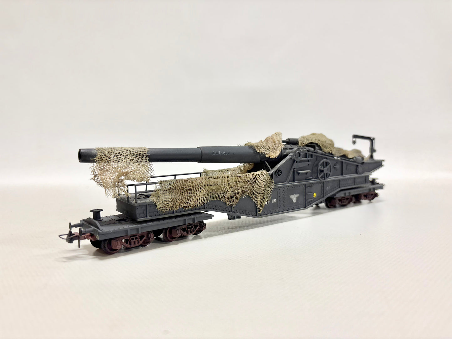 Spur H0 Eisenbahngeschütz "Luitpold" Wehrmacht
