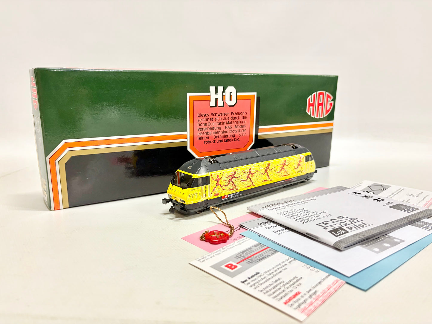 HAG Nr. 280 Digital E-Lok Re 460 040-9 SBB AC H0
