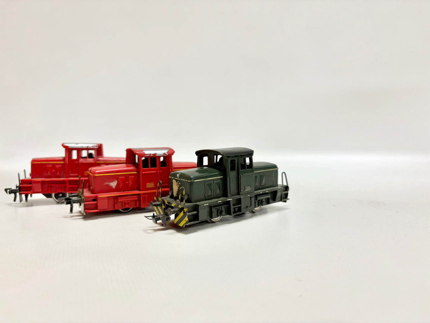Fleischmann 3x Diesellok Rangierlok DC DB H0