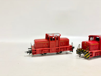 Fleischmann 3x Diesellok Rangierlok DC DB H0