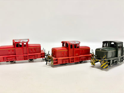 Fleischmann 3x Diesellok Rangierlok DC DB H0