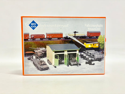 Roco 0292 Bausatz Fahrzeughalle H0