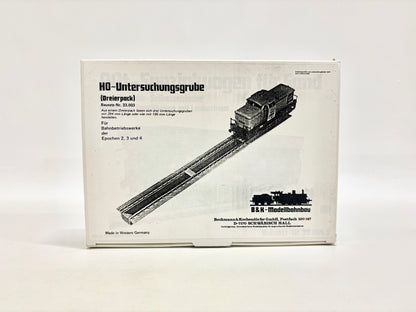 B&K-Modellbahnbau 33.003 H0-Untersuchungsgrube (Dreierpack)