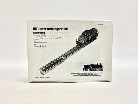 B&K-Modellbahnbau 33.003 H0-Untersuchungsgrube (Dreierpack)