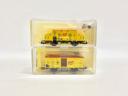 Trix International 23590 + 23829 Güterwagen "Maggi" H0