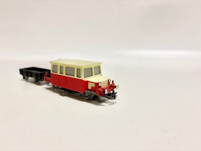 Jouef 762 Draisine mit Güterwagen SNCF DC H0