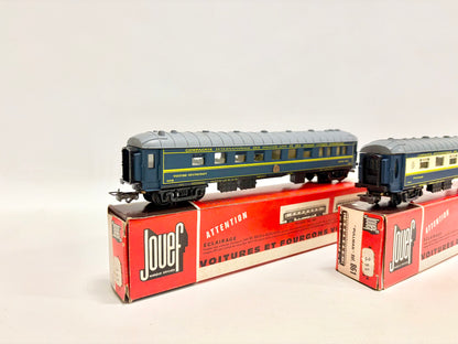 Jouef 860 + 861 Pullmann Personenwagen CIWL H0
