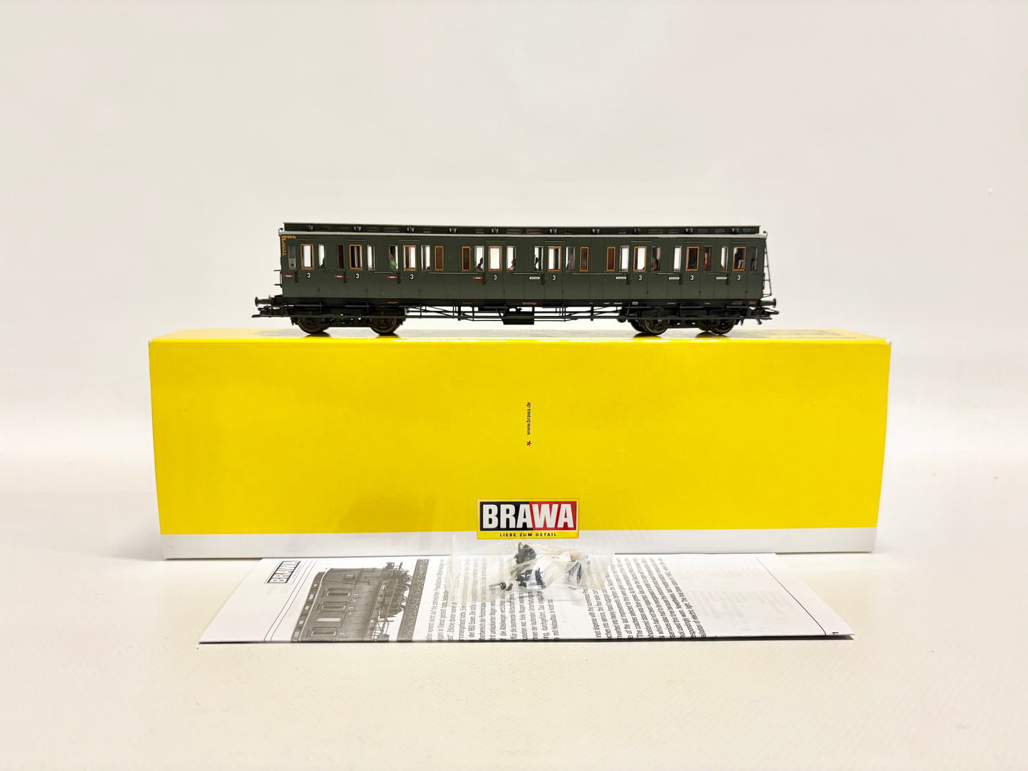 Brawa 45253 Abteilwagen Personenwagen DB AC H0