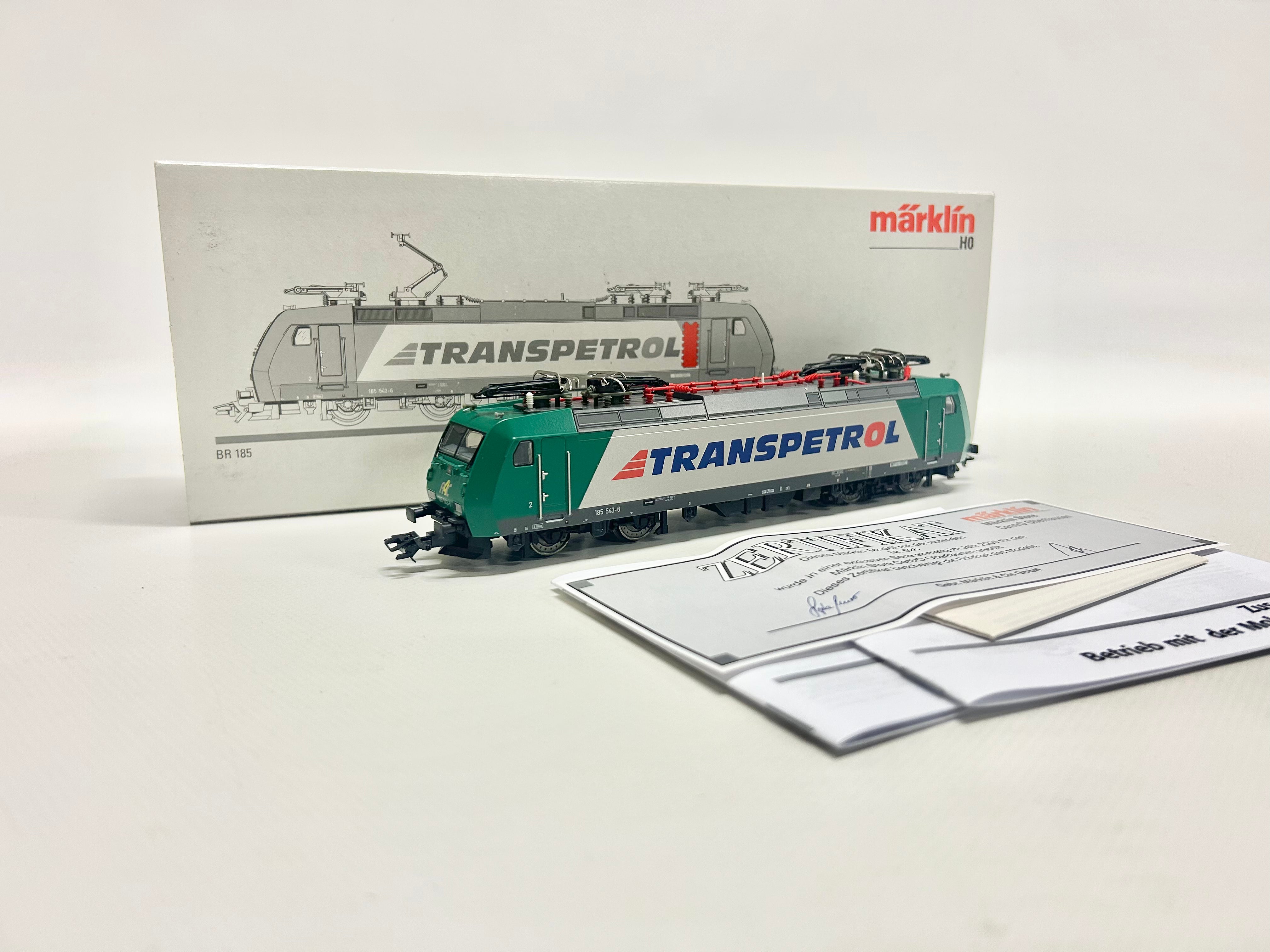 Märklin 36834 Digital E-Lok Br 185 543-6 Transpetrol R4C AC H0 – secondplay