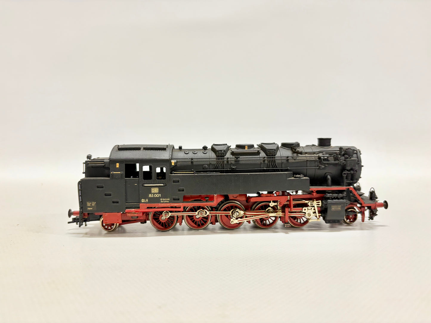 Messing-Dampflok Br 85 001 DB DC H0