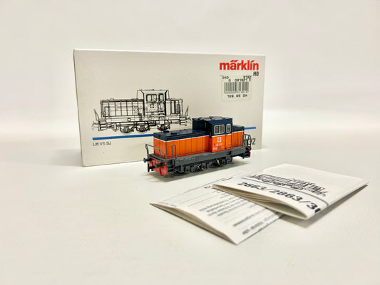 Märklin 3132 Diesellok Rangierlok Litt V5 SJ AC H0