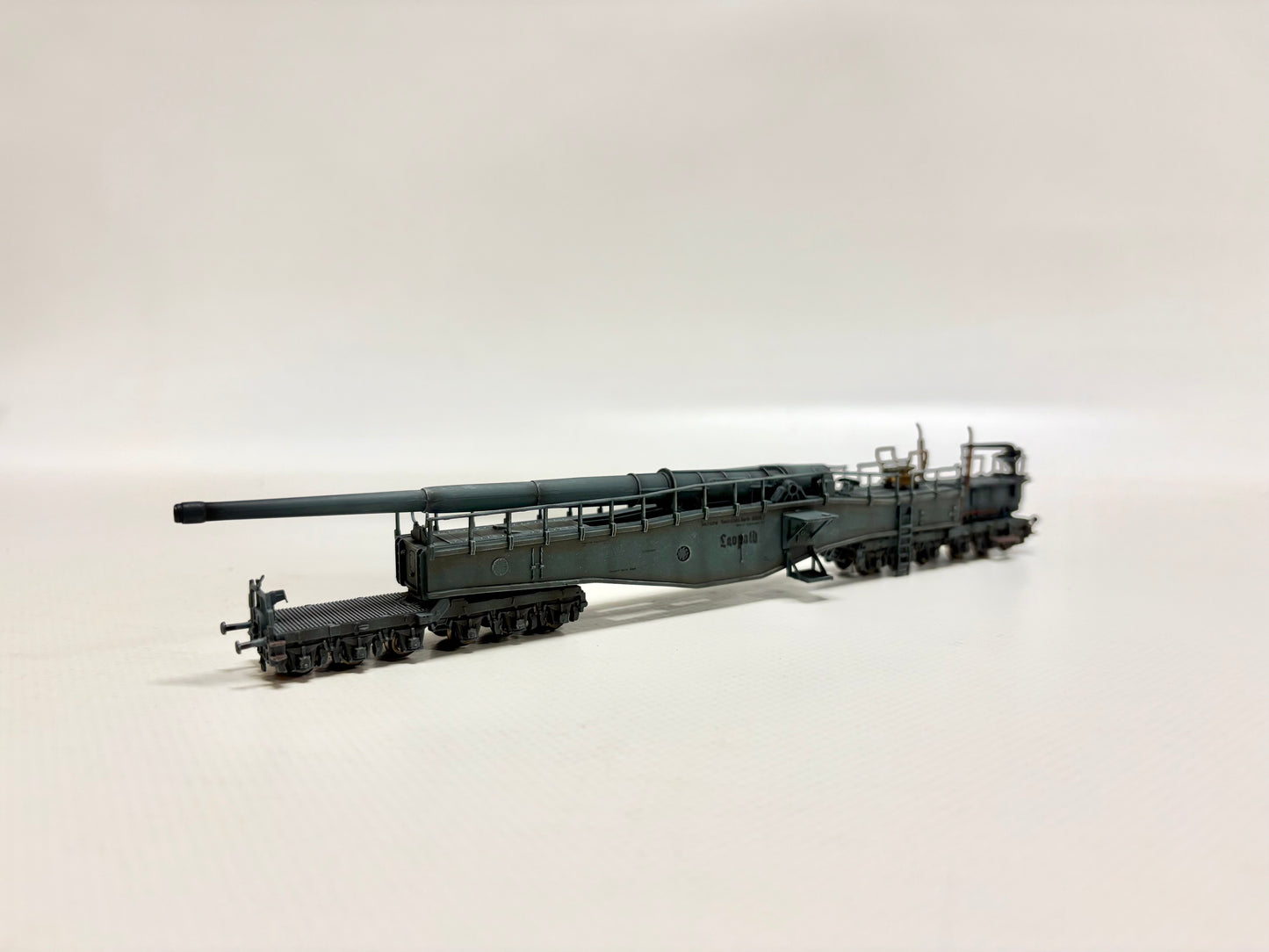 Spur N Eisenbahngeschütz "Leopold" Wehrmacht DR