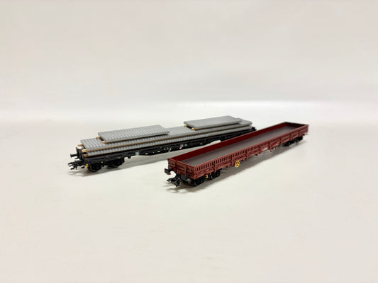 Märklin 47003 47016 Rungenwagen Güterwagen DB AC H0
