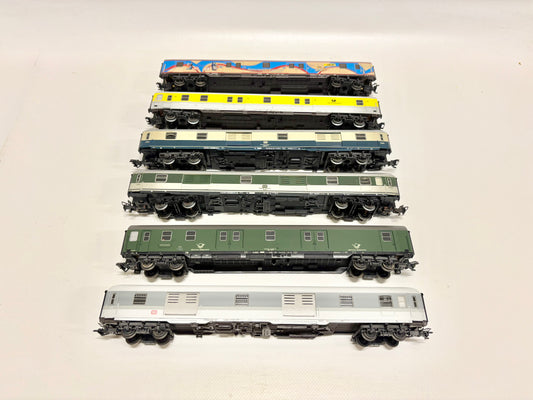 Märklin 6x Gepäckwagen + Postwagen Konvolut DB AC H0