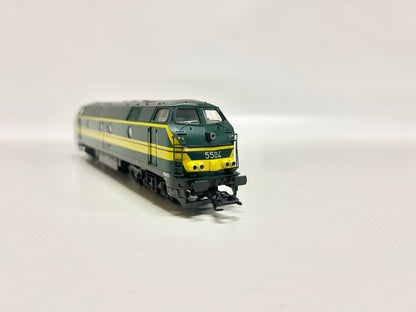 Märklin 3467 Digital Diesellok Serie 55 SNCB AC H0