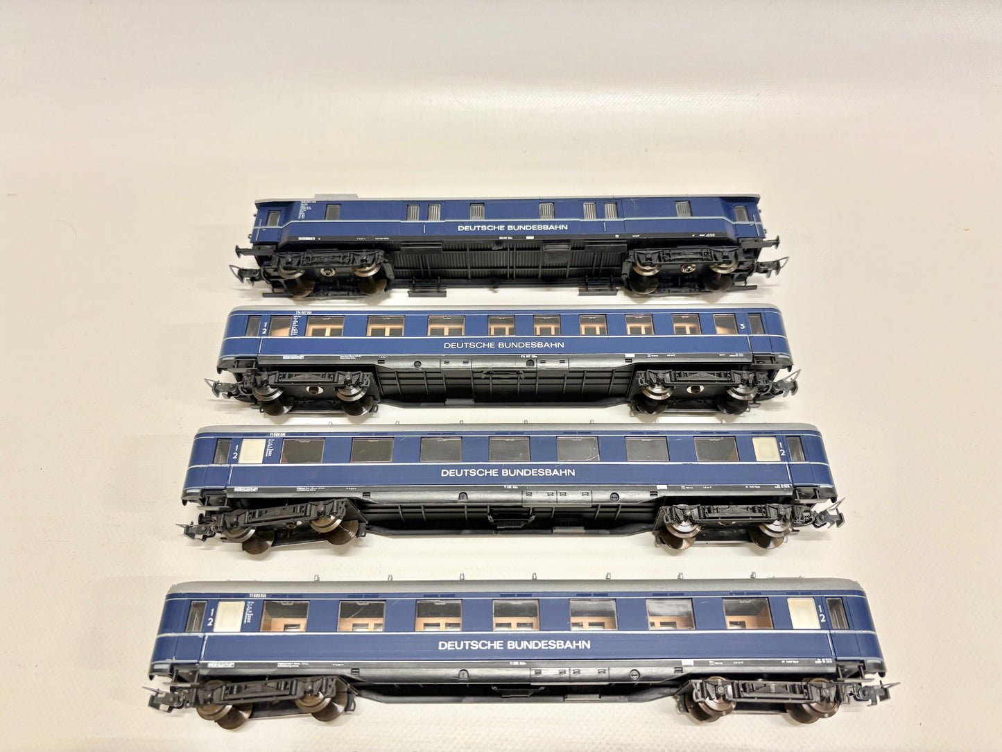 Liliput F-Zug Schnellzug Personenwagen DB H0