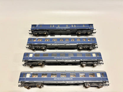 Liliput F-Zug Schnellzug Personenwagen DB H0