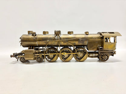 Spur 0 Echtdampf Messing Dampflok BASTLER