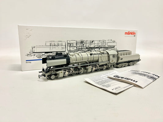 Märklin 3302 Dampflok Br 53 0001 Borsig DR AC H0