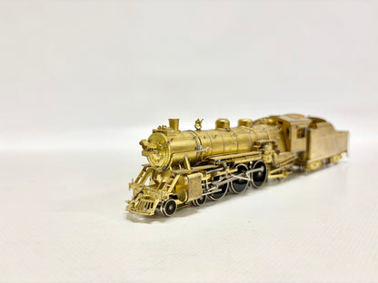 Nickel Plate Dampflok Wabash J-1 4-6-2 USA DC H0 Brass