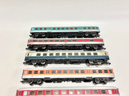 Märklin 7x Personenwagen Schnellzugwagen Konvolut DB AC H0