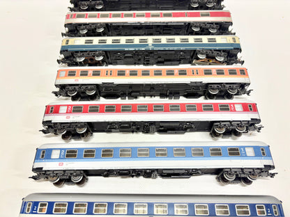 Märklin 7x Personenwagen Schnellzugwagen Konvolut DB AC H0