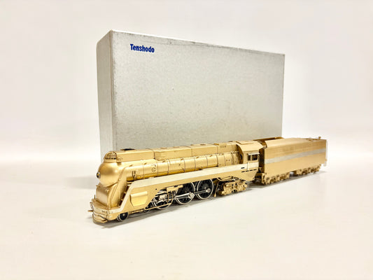 Tenshodo No. 163 Dampflok No. 3460 "The blue Goose" AT&SF DC H0 USA Brass