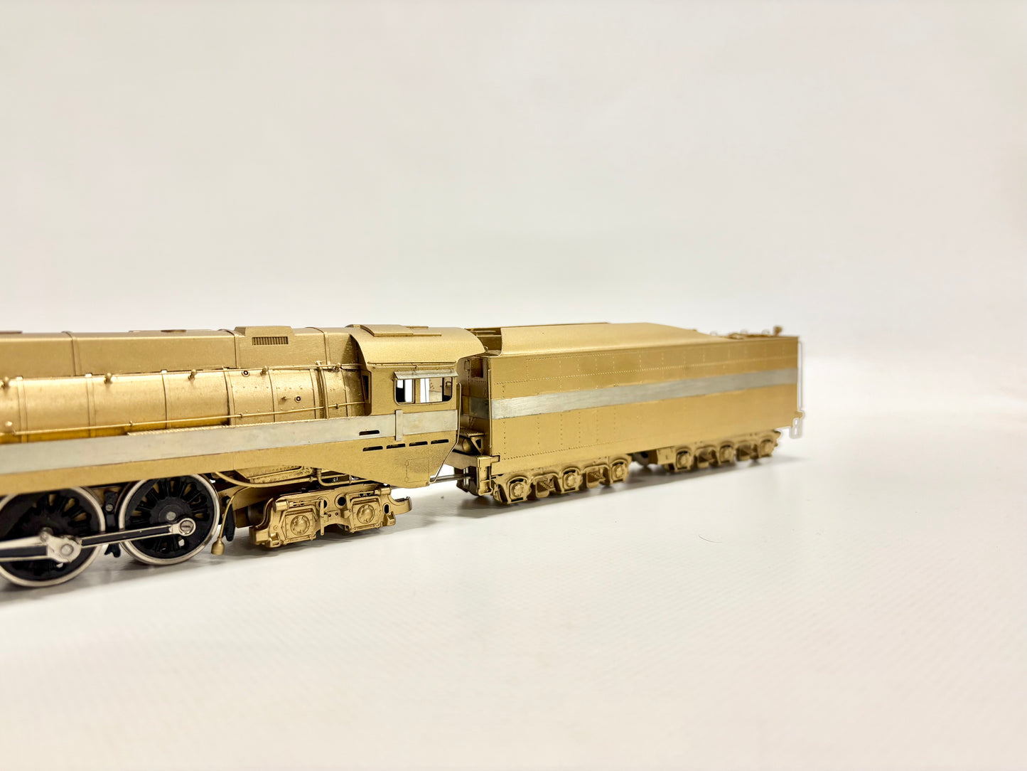 Tenshodo No. 163 Dampflok No. 3460 "The blue Goose" AT&SF DC H0 USA Brass