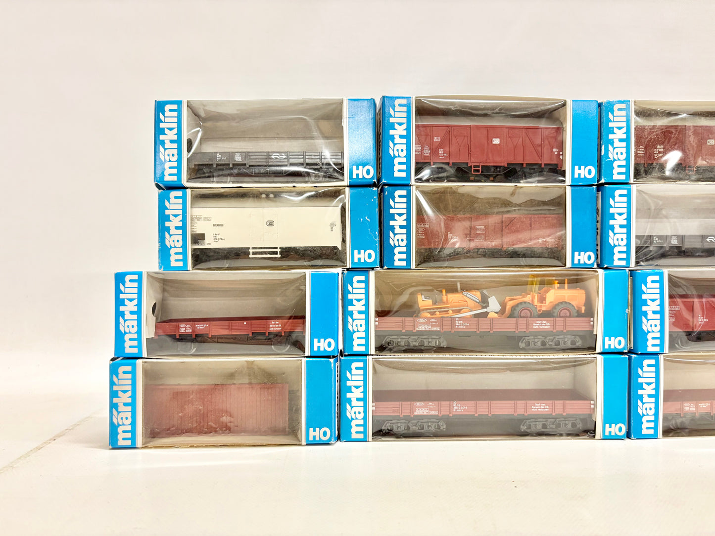 Märklin Wagen-Set 12x Güterwagen Konvolut DB AC H0
