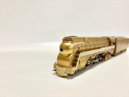Tenshodo No. 163 Dampflok No. 3460 "The blue Goose" AT&SF DC H0 USA Brass