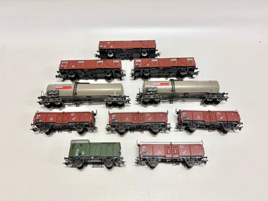 Märklin 10x Güterwagen Konvolut DB AC H0