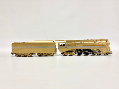 Tenshodo No. 163 Dampflok No. 3460 "The blue Goose" AT&SF DC H0 USA Brass