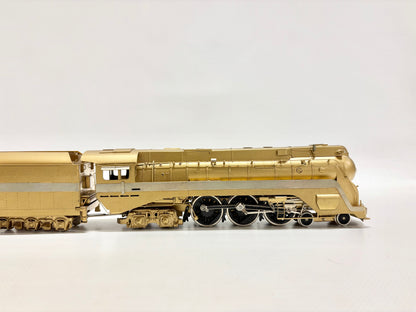 Tenshodo No. 163 Dampflok No. 3460 "The blue Goose" AT&SF DC H0 USA Brass