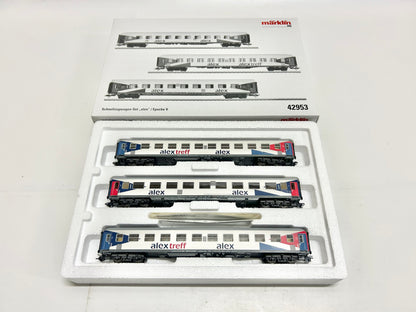Märklin 42953 ALEX Express Train Car Set H0